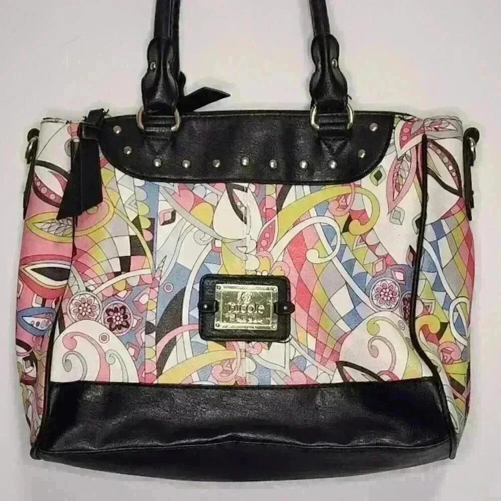 Nicole by Nicole Miller Multi Color Casey Handbag‎